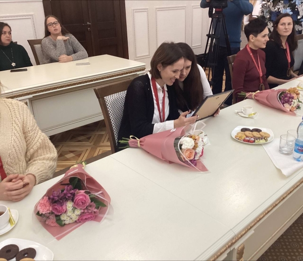 В брестском горисполкоме чествовали женскую волейбольную команду &laquo;Прибужье&raquo;