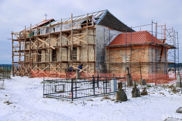 Реставрация каплицы святого Казимира в Ружанах Реставрация каплицы святого Казимира в Ружанах