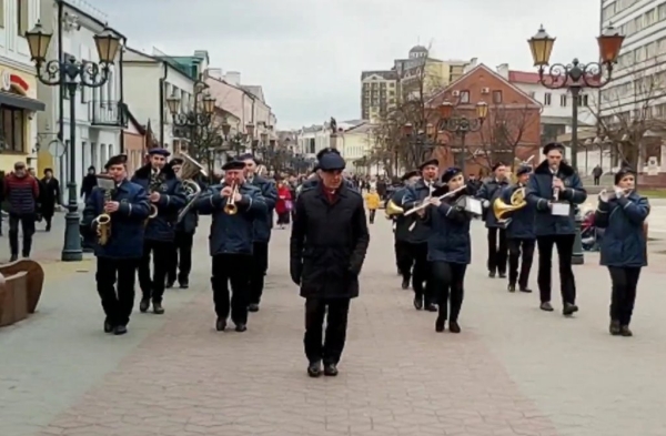 Духовой оркестр 8 марта устроит музыкальное дефиле на пешеходной улице Бреста