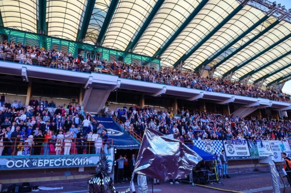 Посещаемость матча «Динамо-Брест» — БАТЭ на ОСК «Брестский» составила 7207 зрителей