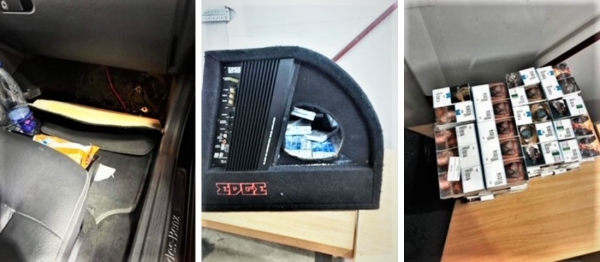 Мужчина смог провести контрабанду через границу, но попался уже по дороге в Вильнюс