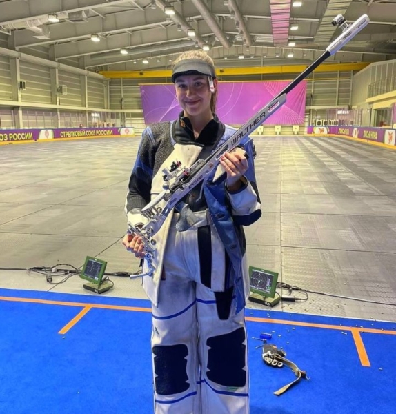 Брестчанка Владислава Пронько победила в соревнованиях за Кубок России по пулевой стрельбе