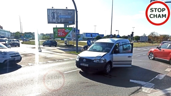 В Белостоке обсуждают лихой маневр водителя из Беларуси