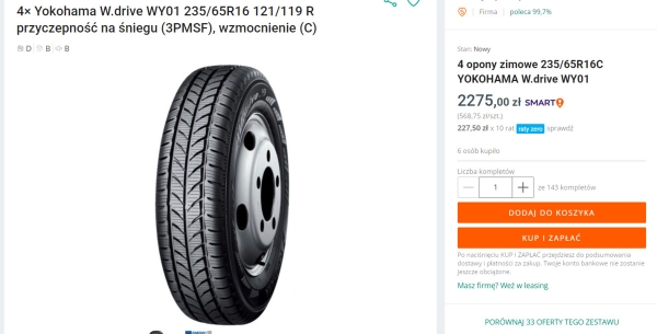 «От 50 долларов за комплект». Изучили шинный рынок в Польше и Литве